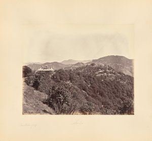 Simla; From Boileaugange by Samuel Bourne