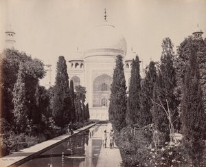 Simla and The Taj Mahal by Samuel Bourne