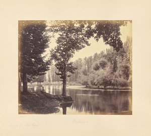 Srinagar; A View on the Canal by Samuel Bourne