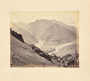 The Junction of the Peen and Spiti Rivers, from Dunkar by Samuel Bourne
