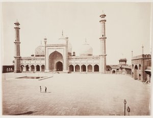 View of a Mosque by Samuel Bourne