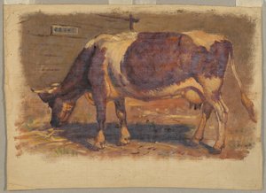 Studies. Cows, August 1876