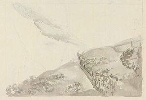 A Fence by a Gorge by Samuel Davis