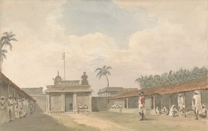 A Sepoy Sergeant in a Compound