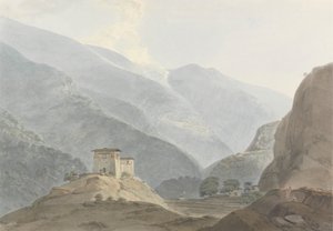 Chukha Castle in Bhutan by Samuel Davis