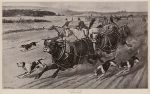 Bravo Toro! by Samuel Edmund (after) Waller