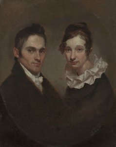 Reverend and Mrs. Hiram Bingham by Samuel Finley Breese Morse