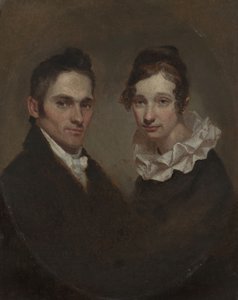 Reverend Hiram Bingham and Sybil Moseley Bingham (1789–1869; 1792–1848) by Samuel Finley Breese Morse