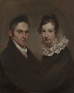 Reverend Hiram Bingham and Sybil Moseley Bingham (1789) by Samuel Finley Breese Morse