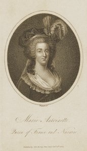 Marie Antoinette, Queen of France and Navarre by Samuel Freeman
