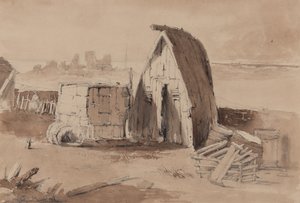 The Beach at Hastings by Samuel Gillespie Prout