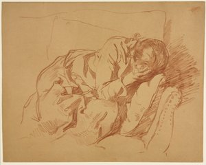 Lamenting Woman (Sarah H. Crone) by Samuel H. Crone