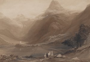 Llanberis Lake, North Wales by Samuel Jackson