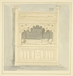 Monument to William Canynges in St Mary Redcliffe by Samuel Jackson