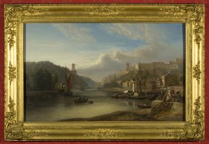 View on the Avon at Hotwells, c.1840