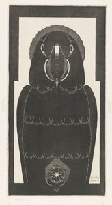 Macaw by Samuel Jessurun de Mesquita (signed by artist)