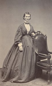 Frances Clayton, c. 1865 by Samuel Masury