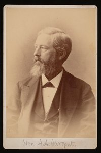 Portrait of Aaron Augustus Sargent by Samuel Montague Fassett
