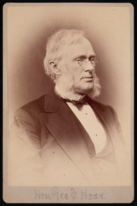 Portrait of George Frisbie Hoar by Samuel Montague Fassett
