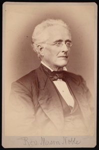 Portrait of Rev. Mason Noble by Samuel Montague Fassett