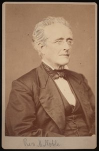 Portrait of Rev. Mason Noble by Samuel Montague Fassett