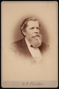 Portrait of Thomas Clarke Theaker 1812-1883, Between 1876 and 1880 by Samuel Montague Fassett