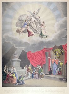 The Apotheosis of Washington, engraved by H. Weishaupt