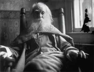 Walt Whitman in Camden, N.J. by Samuel Murray