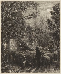 Christmas or Folding the Last Sheep by Samuel Palmer