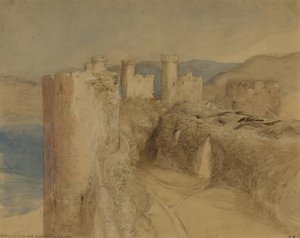 Conway Castle by Samuel Palmer