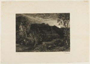 The Bellman by Samuel Palmer