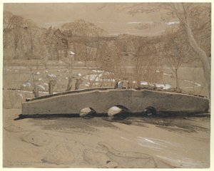The Bridge at Shoreham by Samuel Palmer
