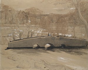 The Bridge at Shoreham by Samuel Palmer
