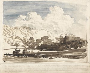 The Bright Cloud by Samuel Palmer