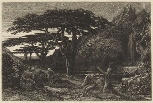 The Cypress Grove by Samuel Palmer