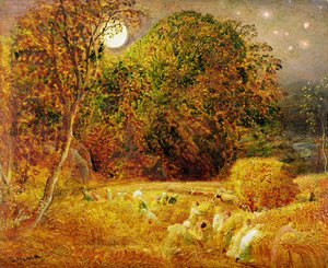 The Harvest Moon by Samuel Palmer