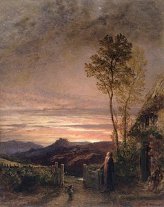 The Rising of the Skylark by Samuel Palmer