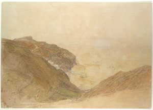 View of Clovelly, Devon by Samuel Palmer