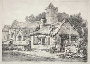 A Series of Ancient Buildings and Rural Cottages in the North of England: Ayton by Samuel Prout