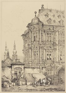 Chateau de Martinsbourg, Mainz by Samuel Prout