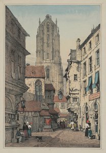 Facsimiles of Sketches Made in Flanders and Germany: Dome, Frankfurt, c. 1833