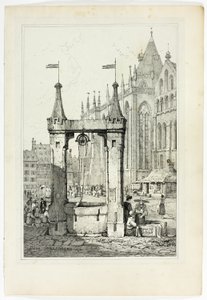 St Omer, Strasbourg, from Facsimiles of Sketches made in Flanders and Germany