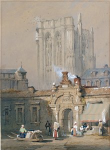 The Old Tower, Cologne Cathedral, early 19th century