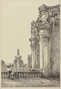 Zwinger Palace, Dresden by Samuel Prout