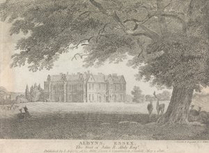 Albyns, Essex, The Seat of John R. Abdy, Esquire by Samuel Rawle