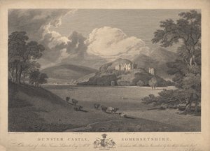 North East View of Dunster Castle, Somersetshire by Samuel Rawle