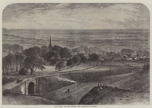 Leadenham, on the Lincoln and Honington Railway by Samuel Read