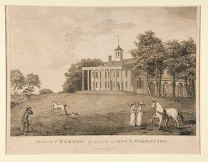 Mount Vernon, The Seat of the Late General Washington by Samuel Seymour