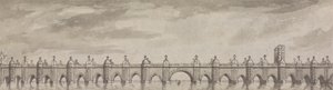 London Bridge by Samuel Wale