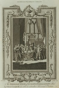 The Dissolution of the Long Parliament 1653 by Oliver Cromwell